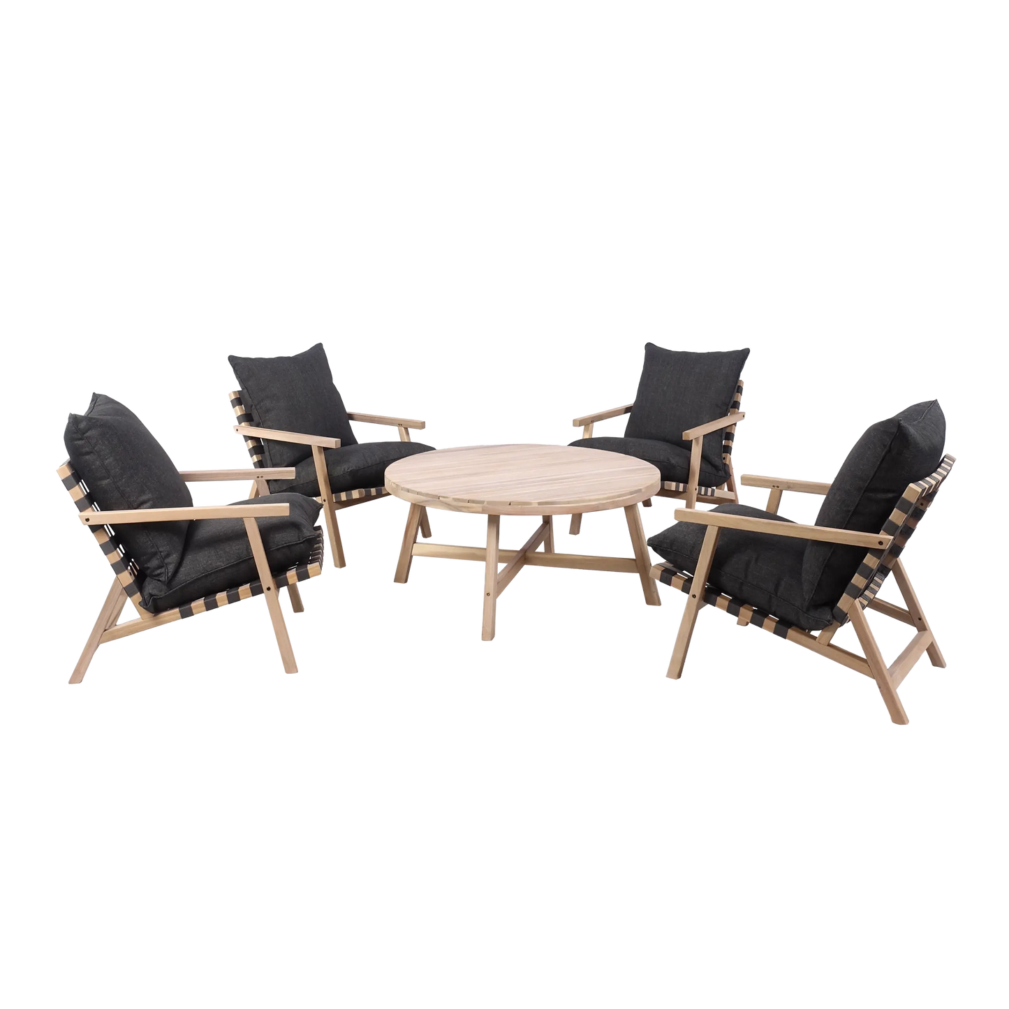 Chester 5 PCS Lounger Set